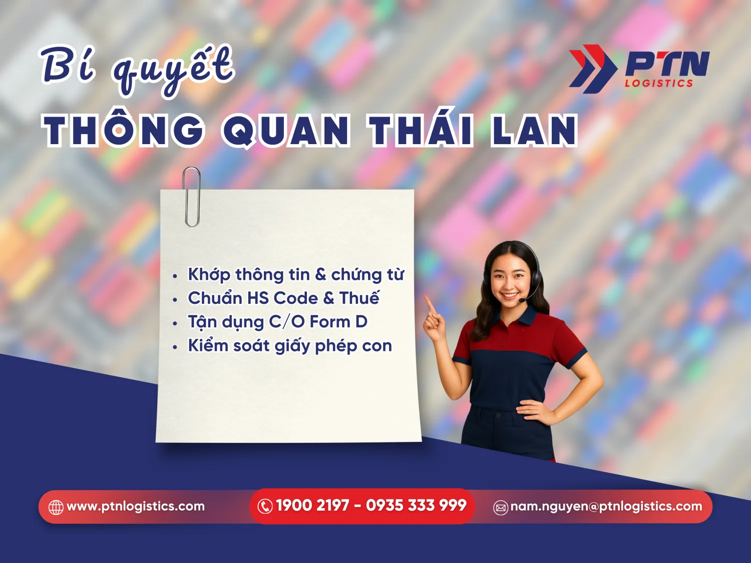 Lưu ý khi gửi hàng đi Thái Lan