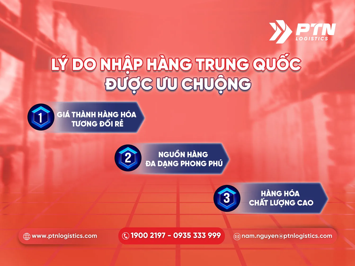 Lý do mà nhập hàng Trung Quốc được ưa chuộng