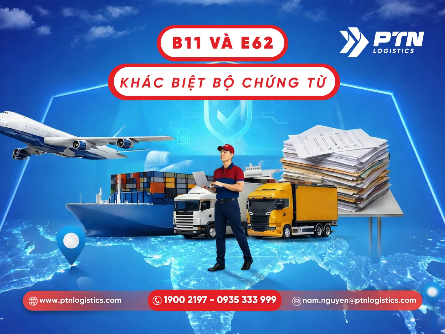 Mã B11 và E62 khác nhau về chứng từ đi kèm