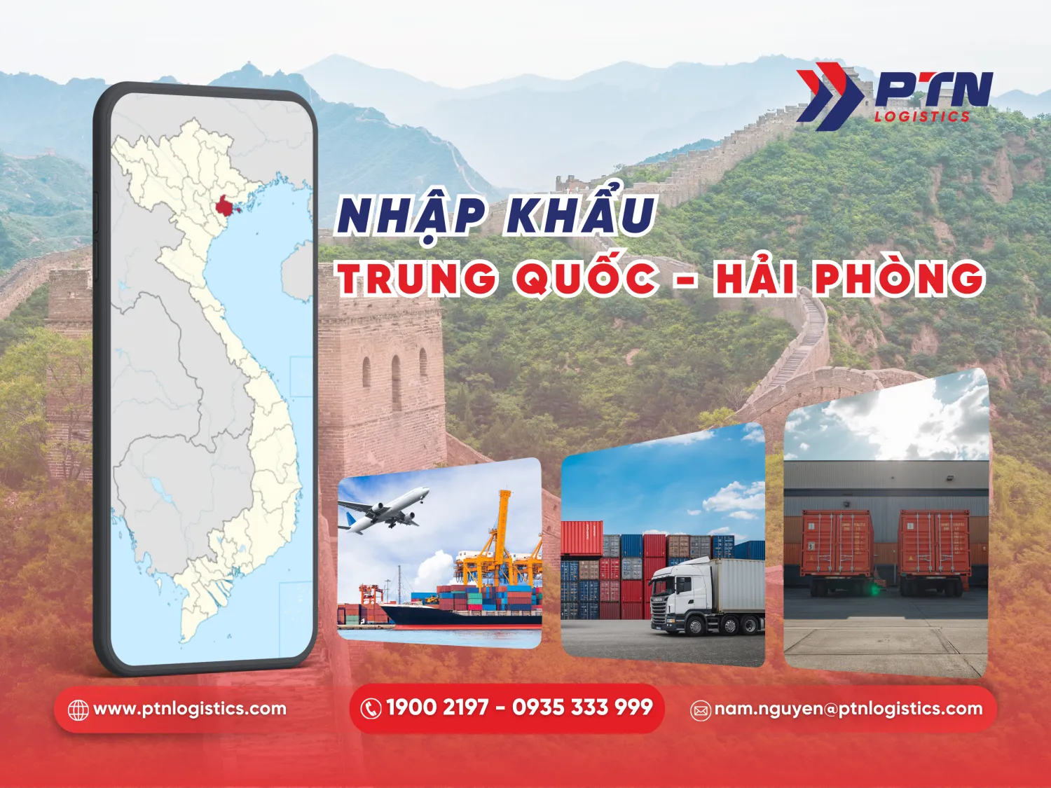 Nhập hàng Trung Quốc tại Hải Phòng