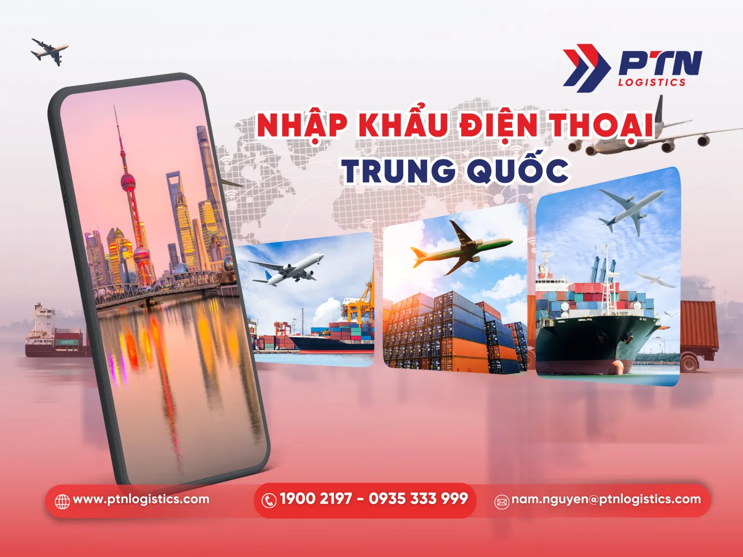 Nhập khẩu điện thoại từ Trung Quốc