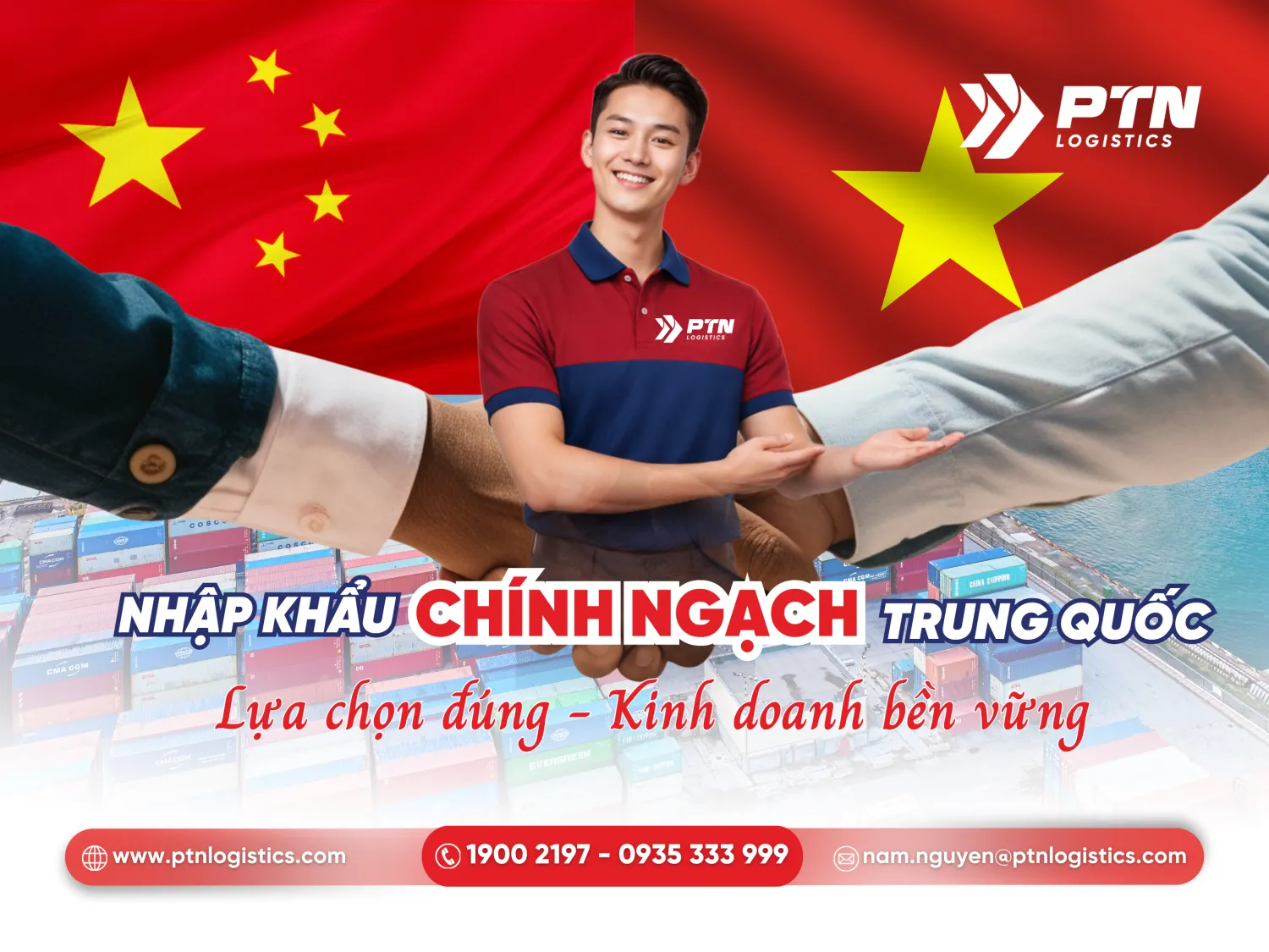 Nhập khẩu Trung Quốc chính ngạch: Lựa chọn đúng
