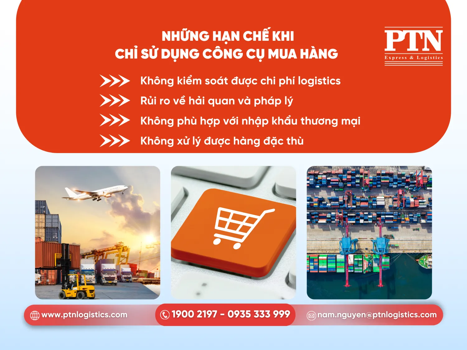 Những hạn chế khi sử dụng công cụ mua hàng