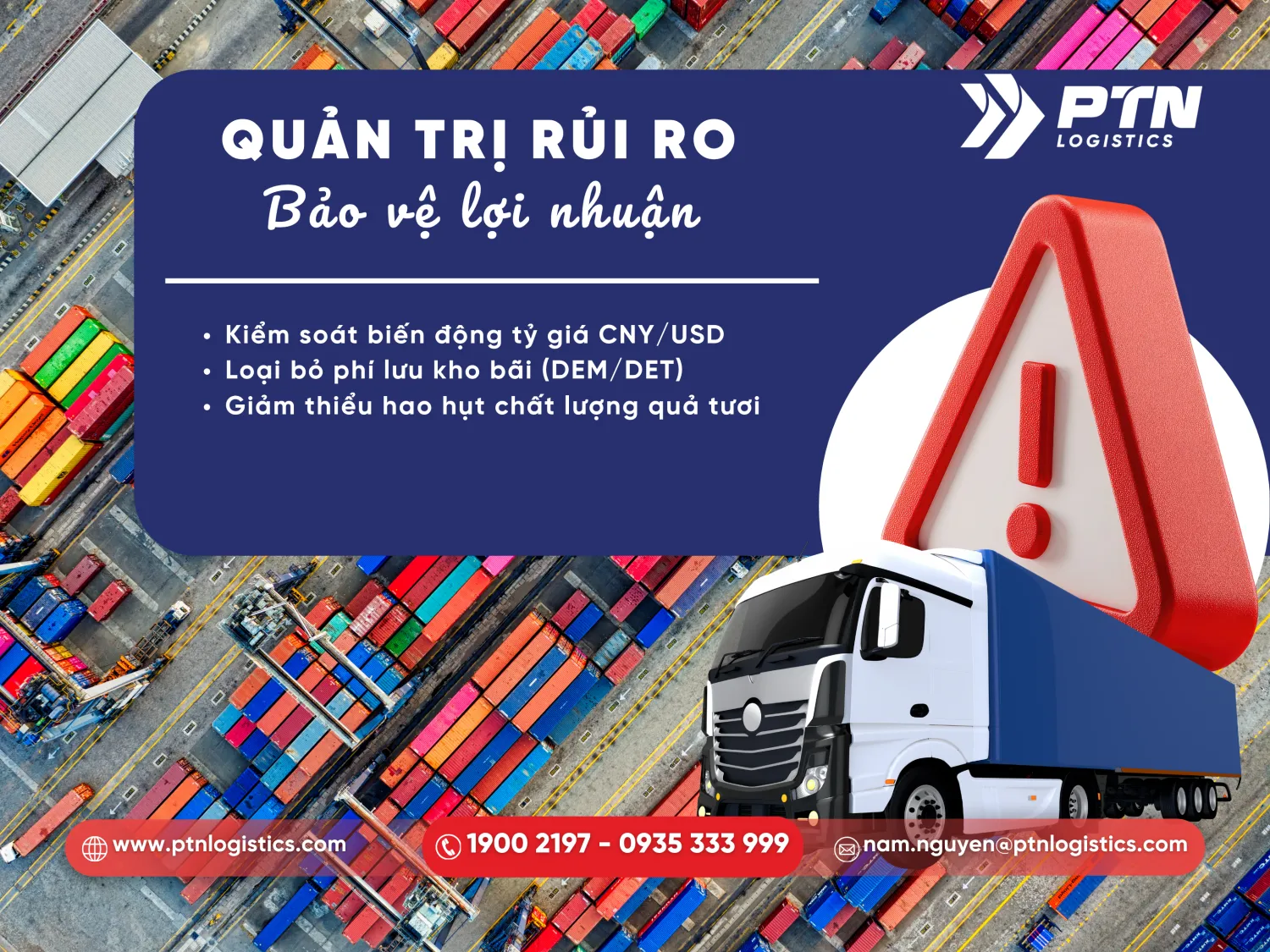 Những rủi ro khi nhập khẩu nông sản
