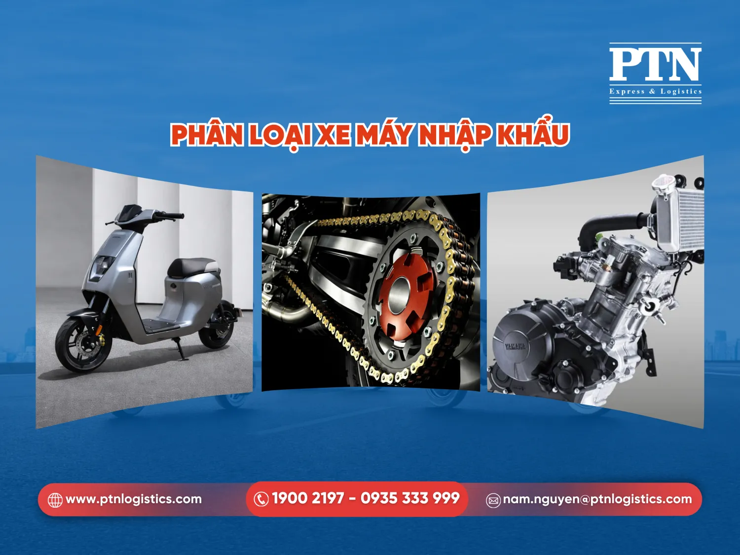 Phân loại xe máy nhập khẩu