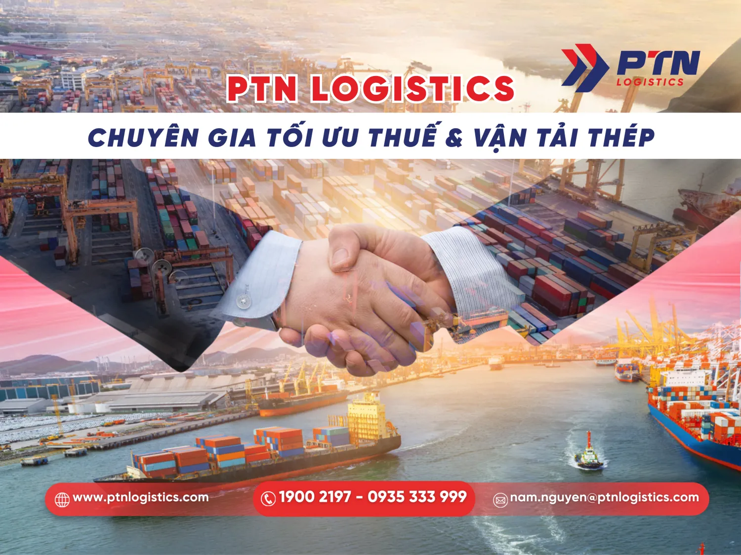 PTN cung cấp dịch vụ vận tải quốc tế chuyên nghiệp