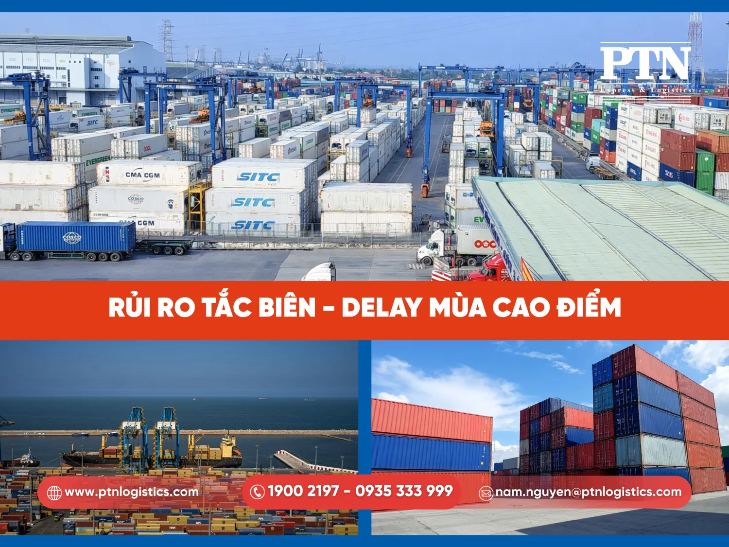 Rủi ro tắc biên mùa cao điểm