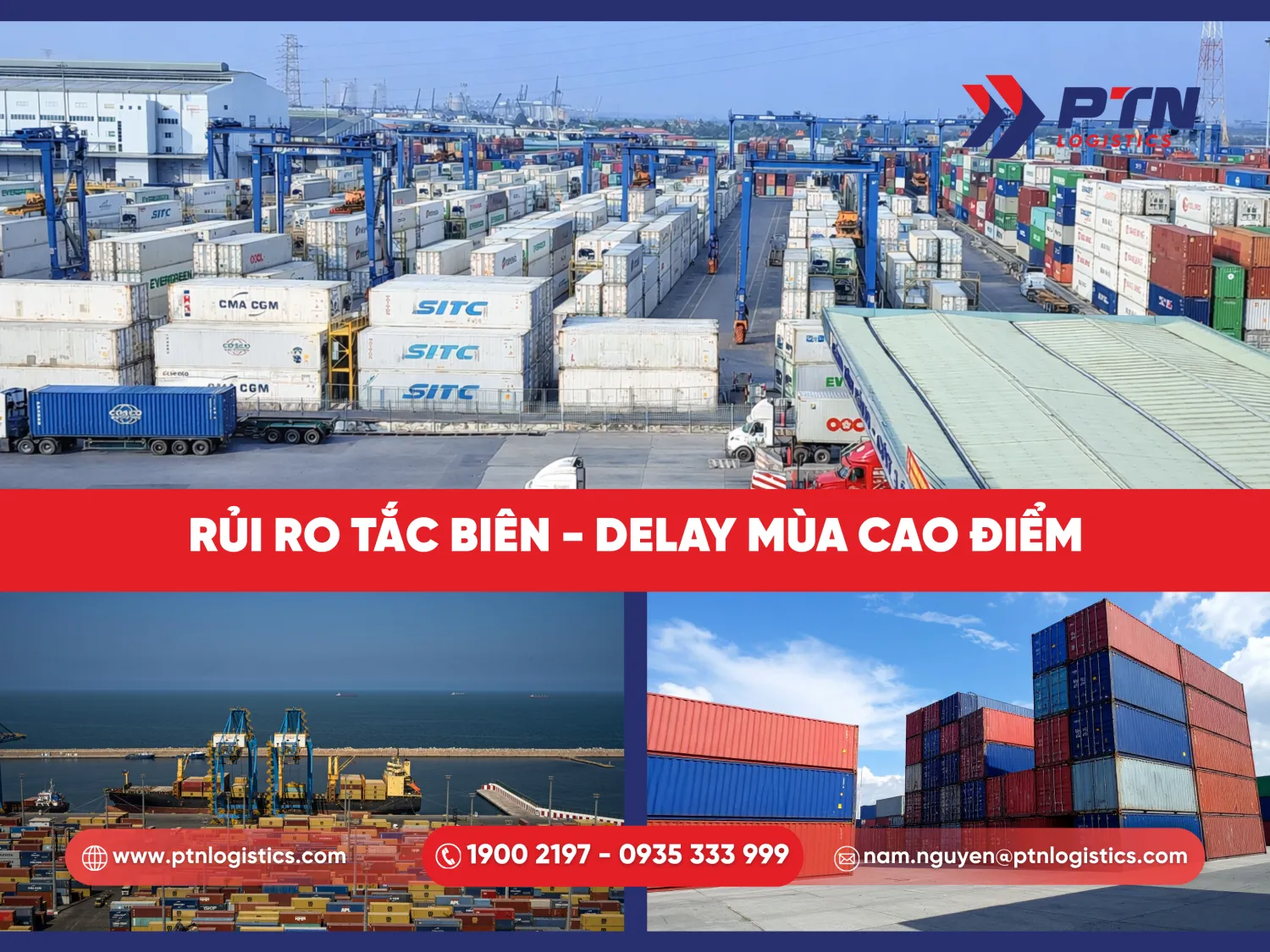 Rủi ro tắc biên và delay mùa cao điểm