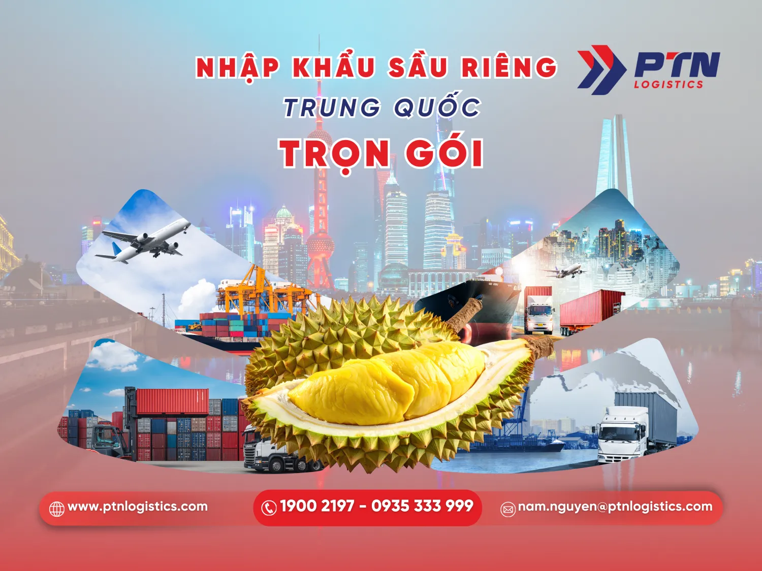 Sầu riêng nhập khẩu Trung Quốc