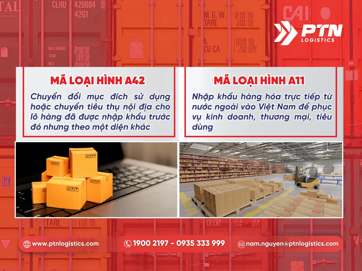 So sánh mã loại hình A42 và mã loại hình A11