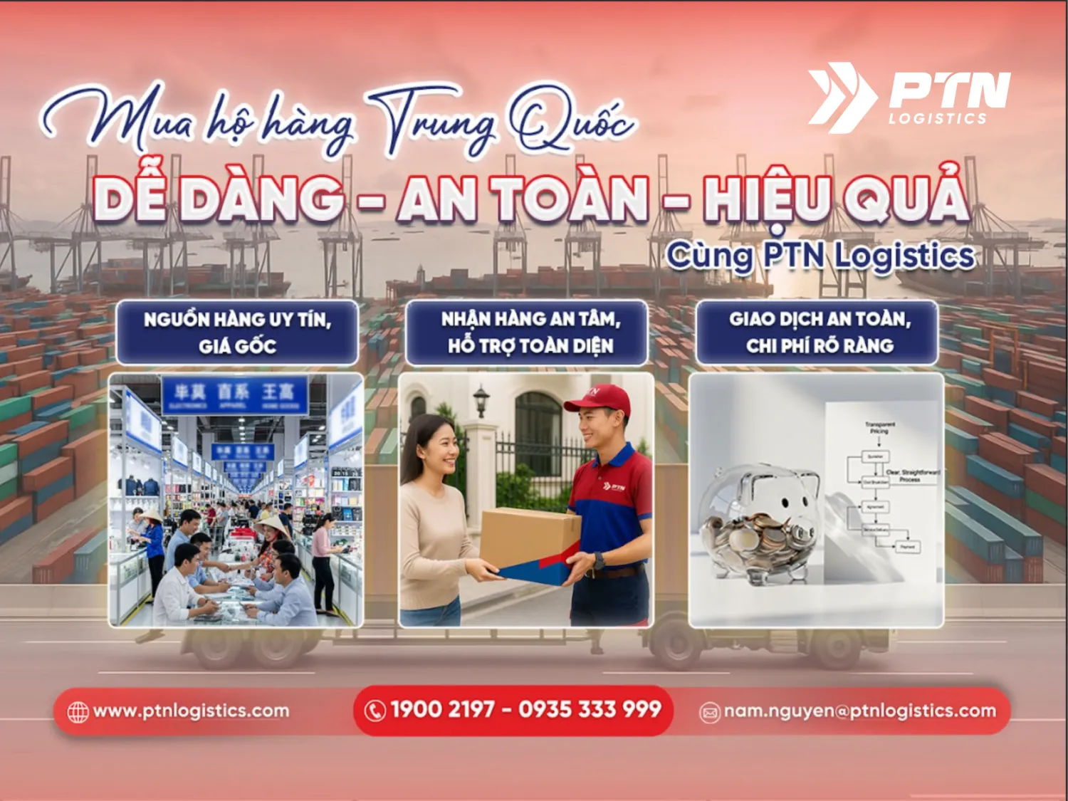Sử dụng dịch vụ mua hàng hộ Trung Quốc qua một đơn vị trung gian