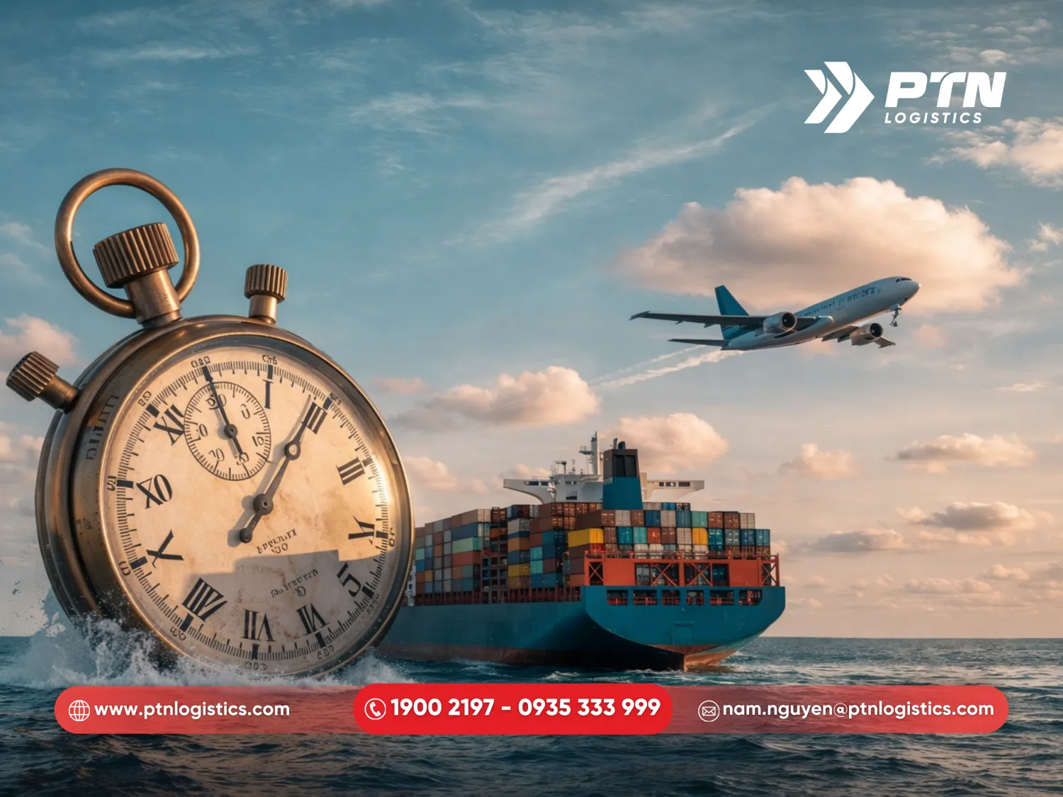 Thời gian vận chuyển hàng hóa trong chuyển phát nhanh quốc tế