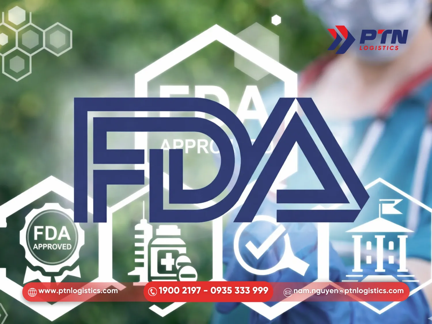 Thủ tục FDA để thông quan khẩu trang tại Mỹ