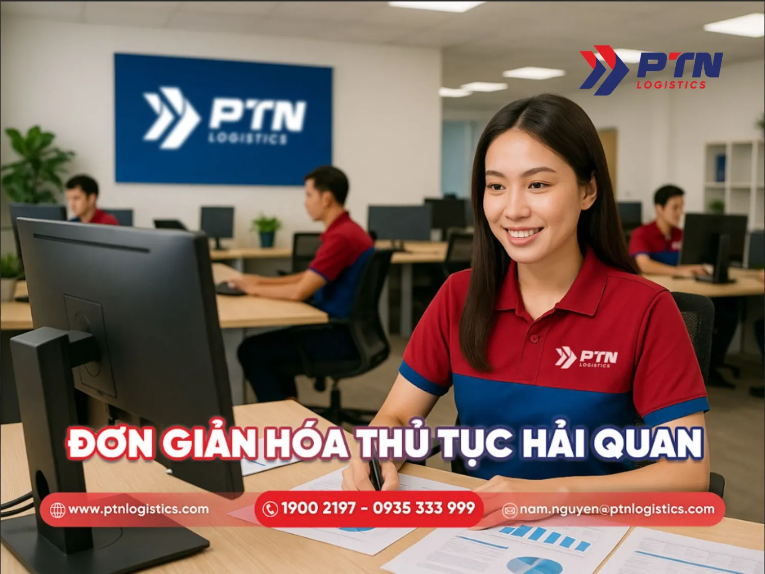 Thủ tục gửi hàng đi Trung Quốc đơn giản và thuận tiện tại PTN