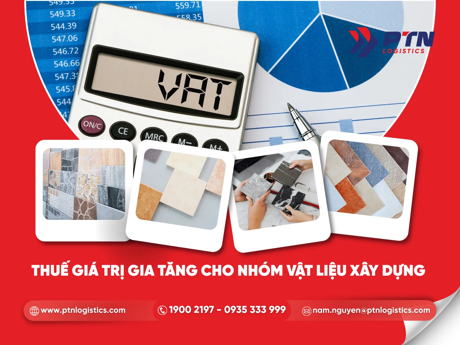 Thuế giá trị gia tăng cho nhóm vật liệu xây dựng nhập khẩu