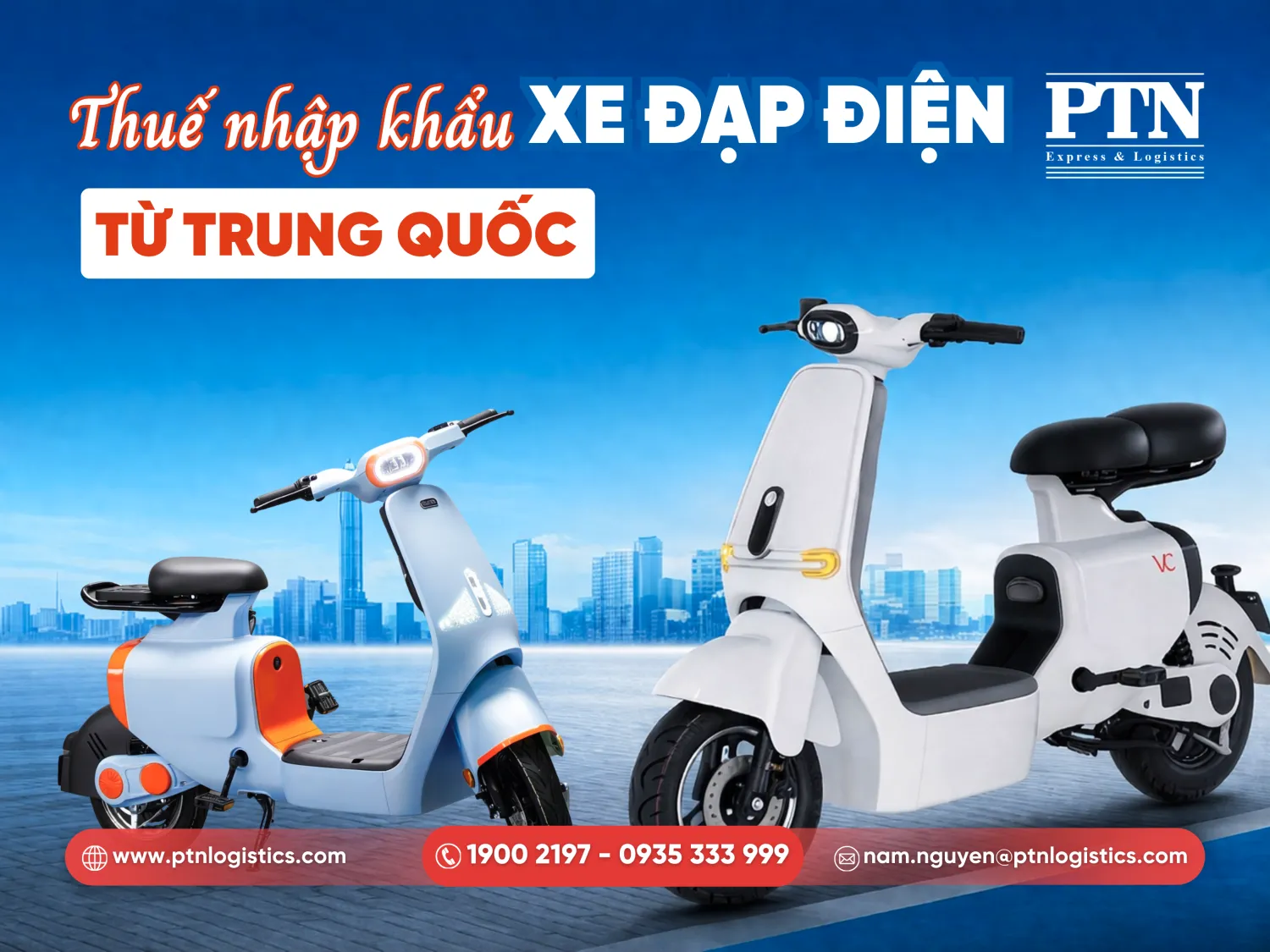 Thuế nhập khẩu xe đạp điện từ Trung Quốc