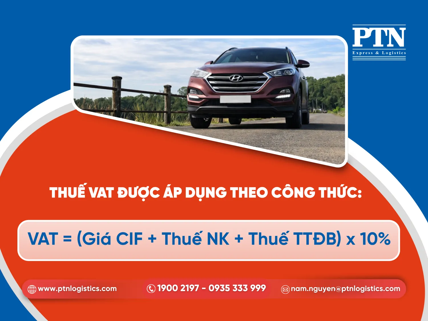 Thuế VTA được áp dụng theo công thức