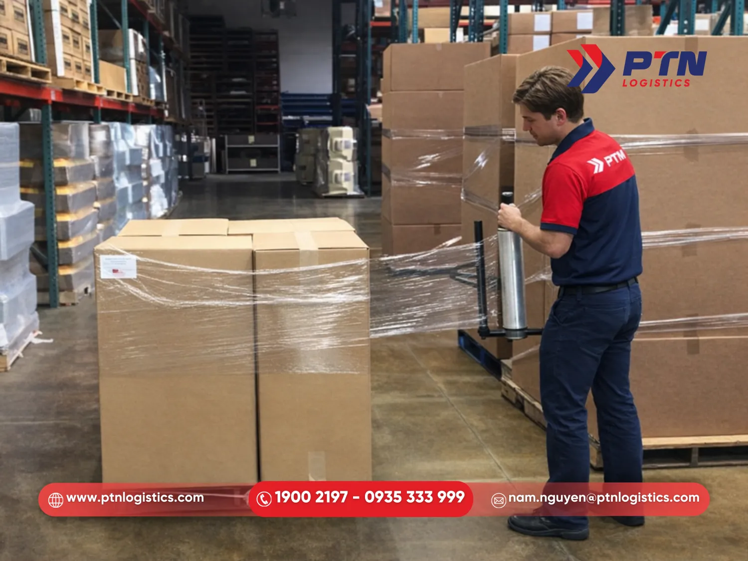 Tiến hành phân loại đóng gói và dán nhãn