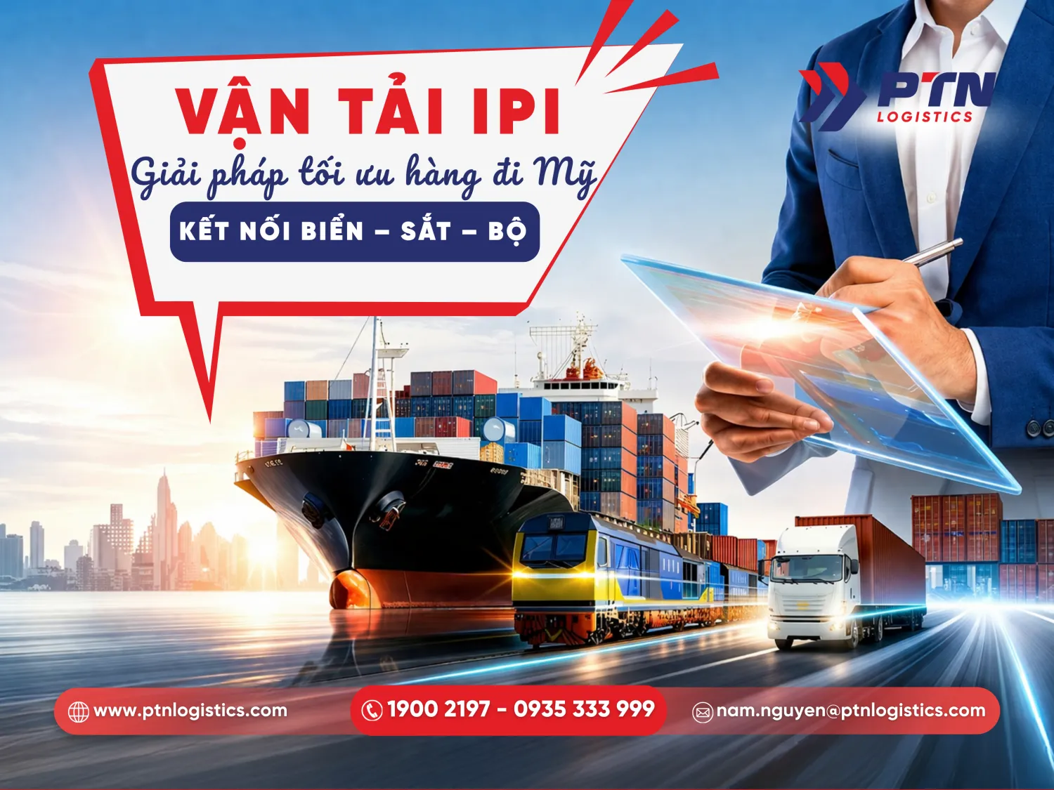 Tìm hiểu khái niệm IPI trong vận tải đa phương thức