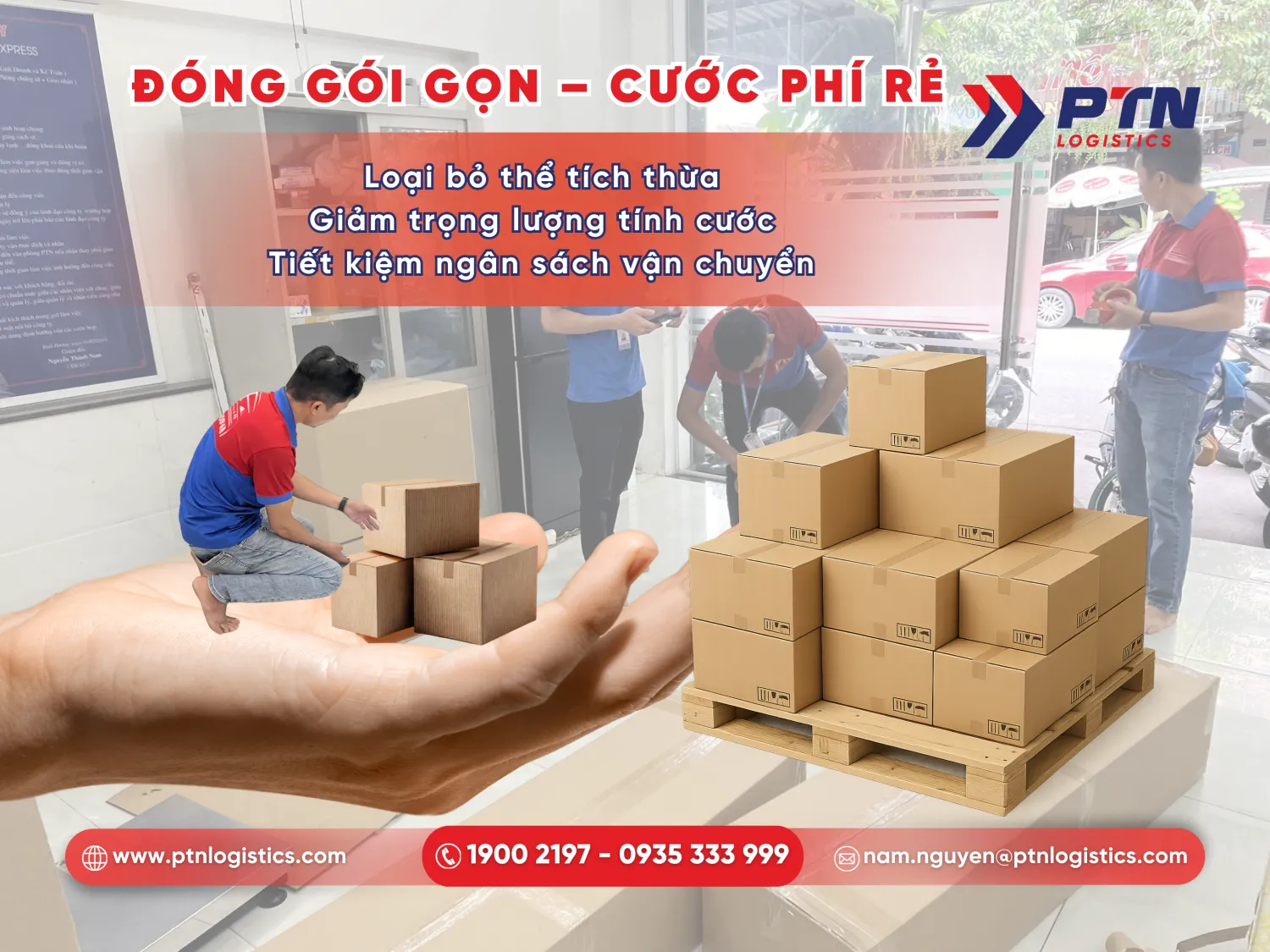 Tối ưu đóng gói để giảm kích thước