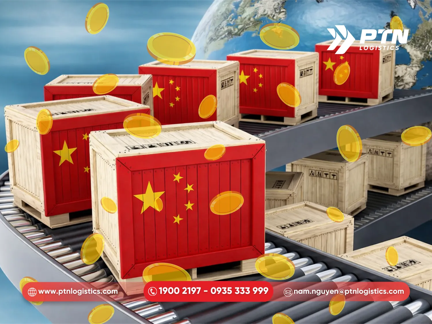 Tối ưu hóa chi phí vận tải nội địa và vận tải quốc tế