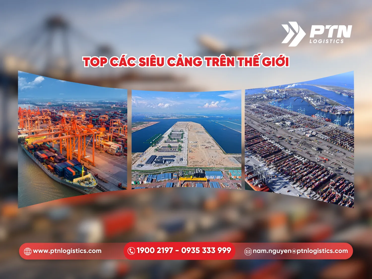 Top những siêu cảng trên thế giới