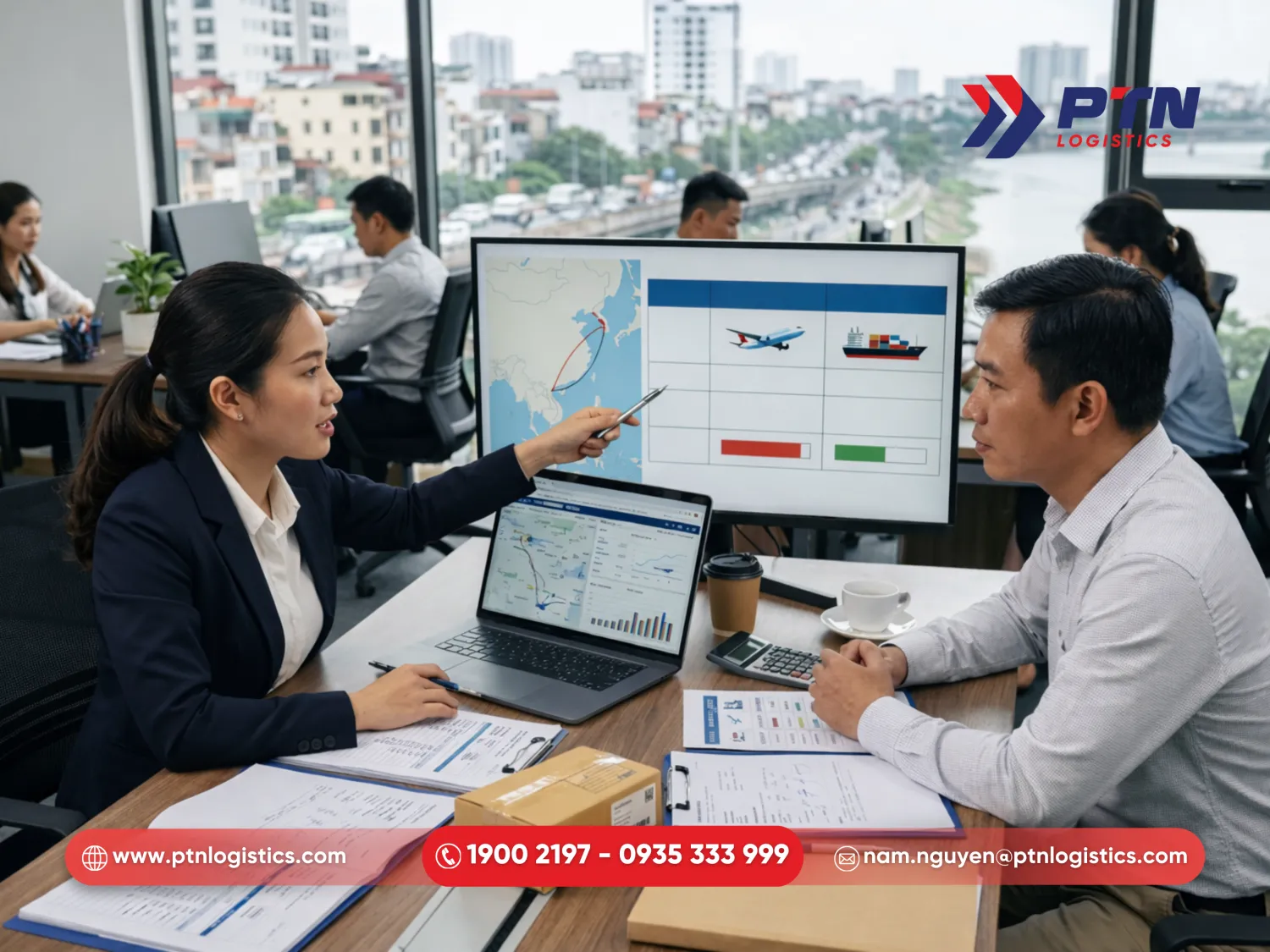 Tư vấn phương án vận chuyển gửi hàng đi Hàn Quốc tại Hà Nội