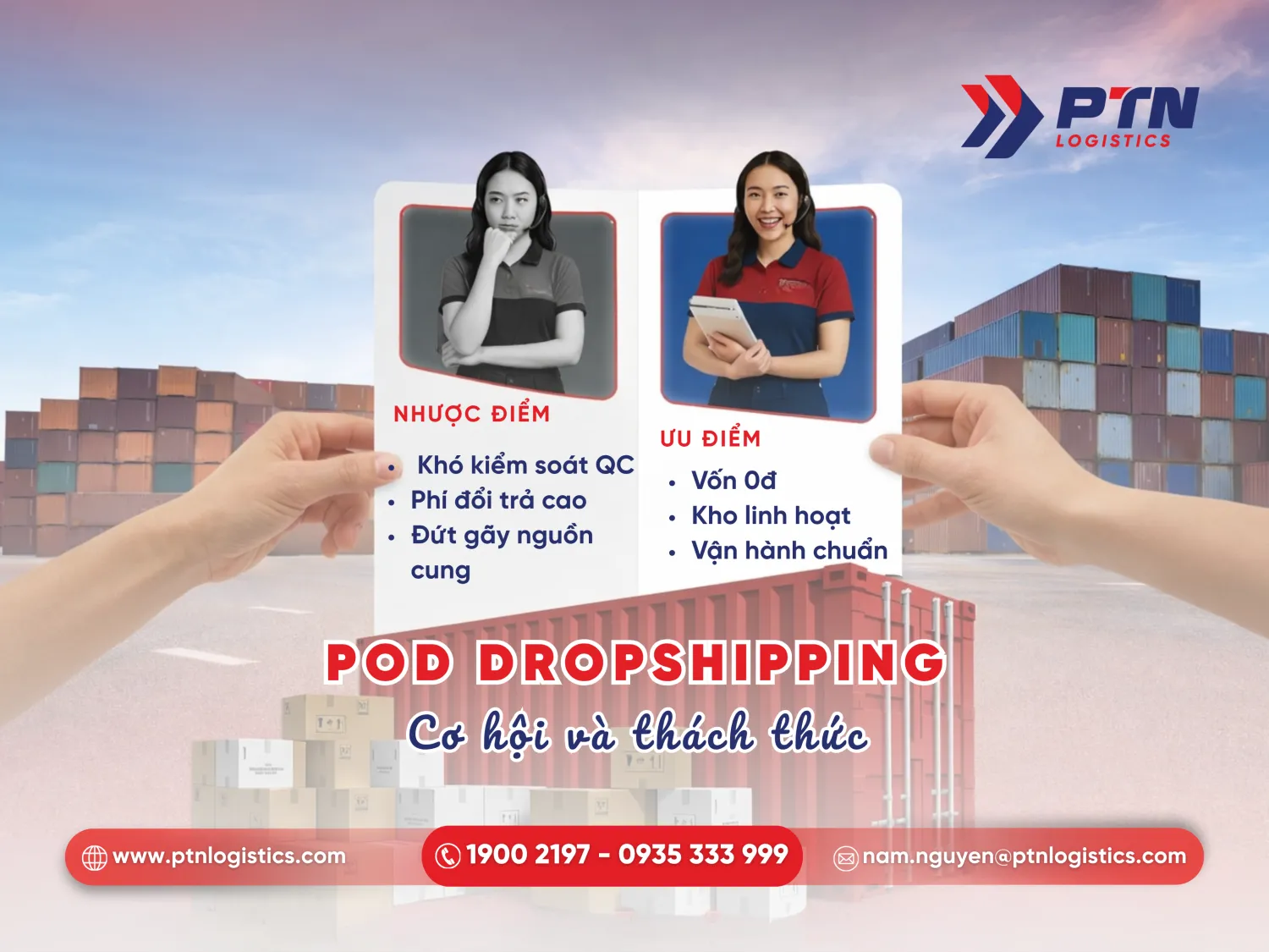 Ưu điểm nhược điểm của POD Dropshipping