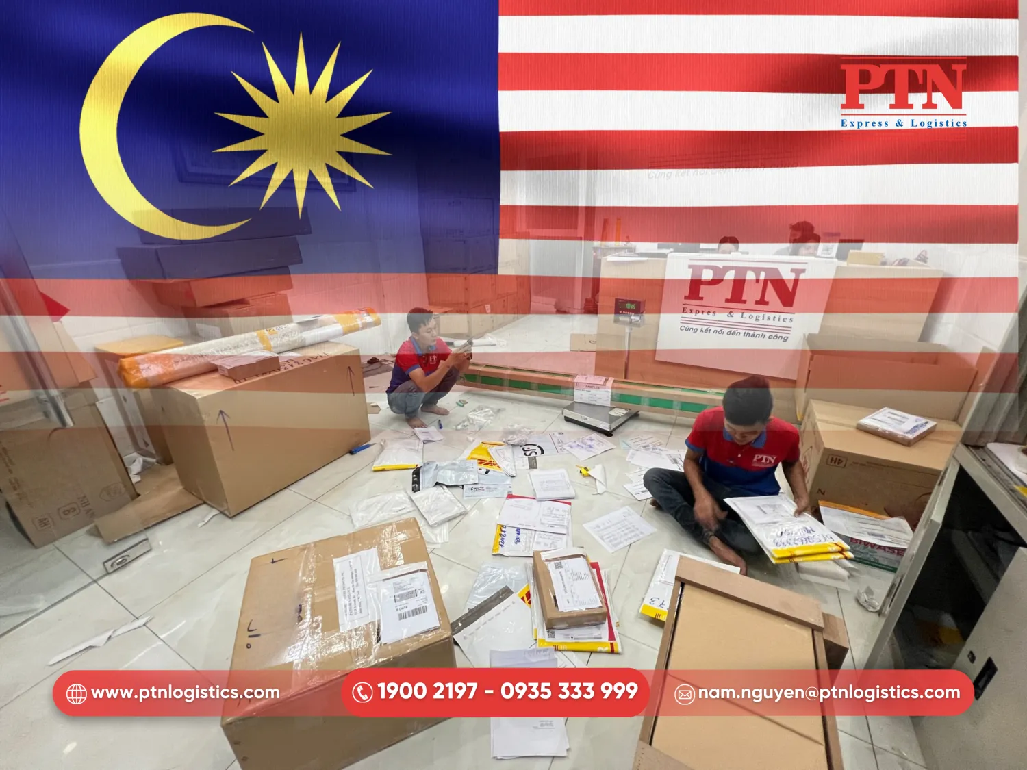 Vận chuyển hàng hóa từ Malaysia về Việt Nam uy tín
