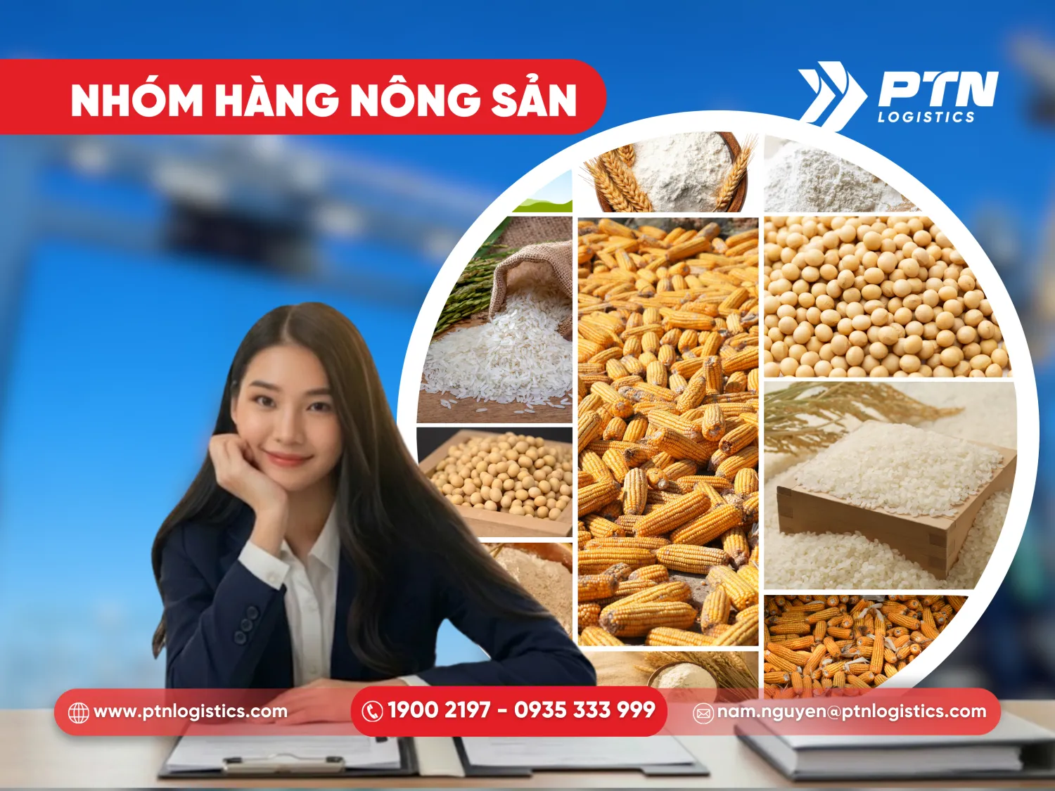 Vận chuyển hàng rời bằng dường biển đối với nhóm hàng hóa nông sản