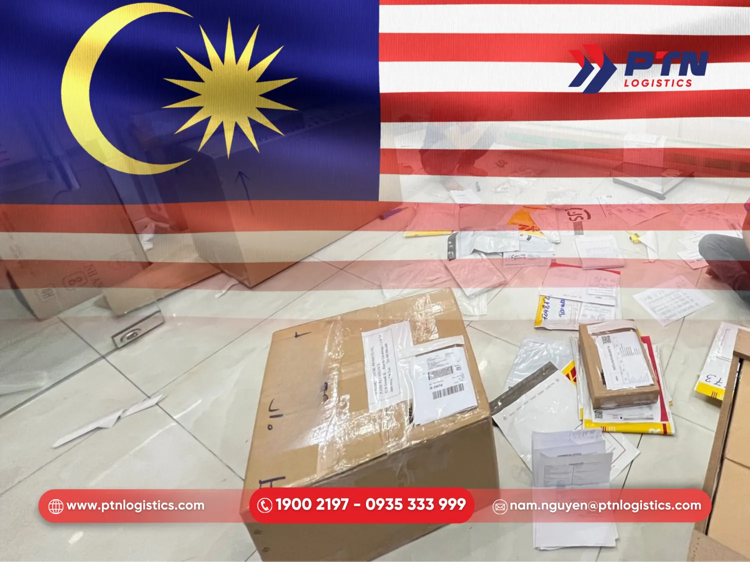 Vận chuyển hàng từ Malaysia về Việt Nam