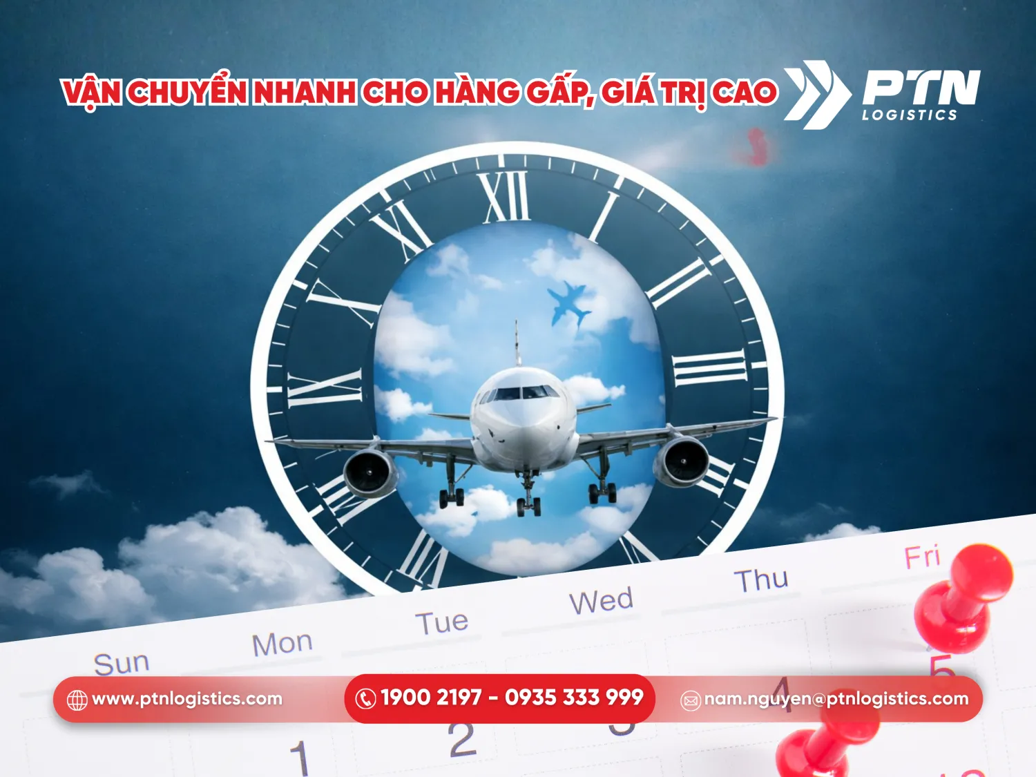 Vận chuyển nhanh cho hàng gấp và giá trị cao