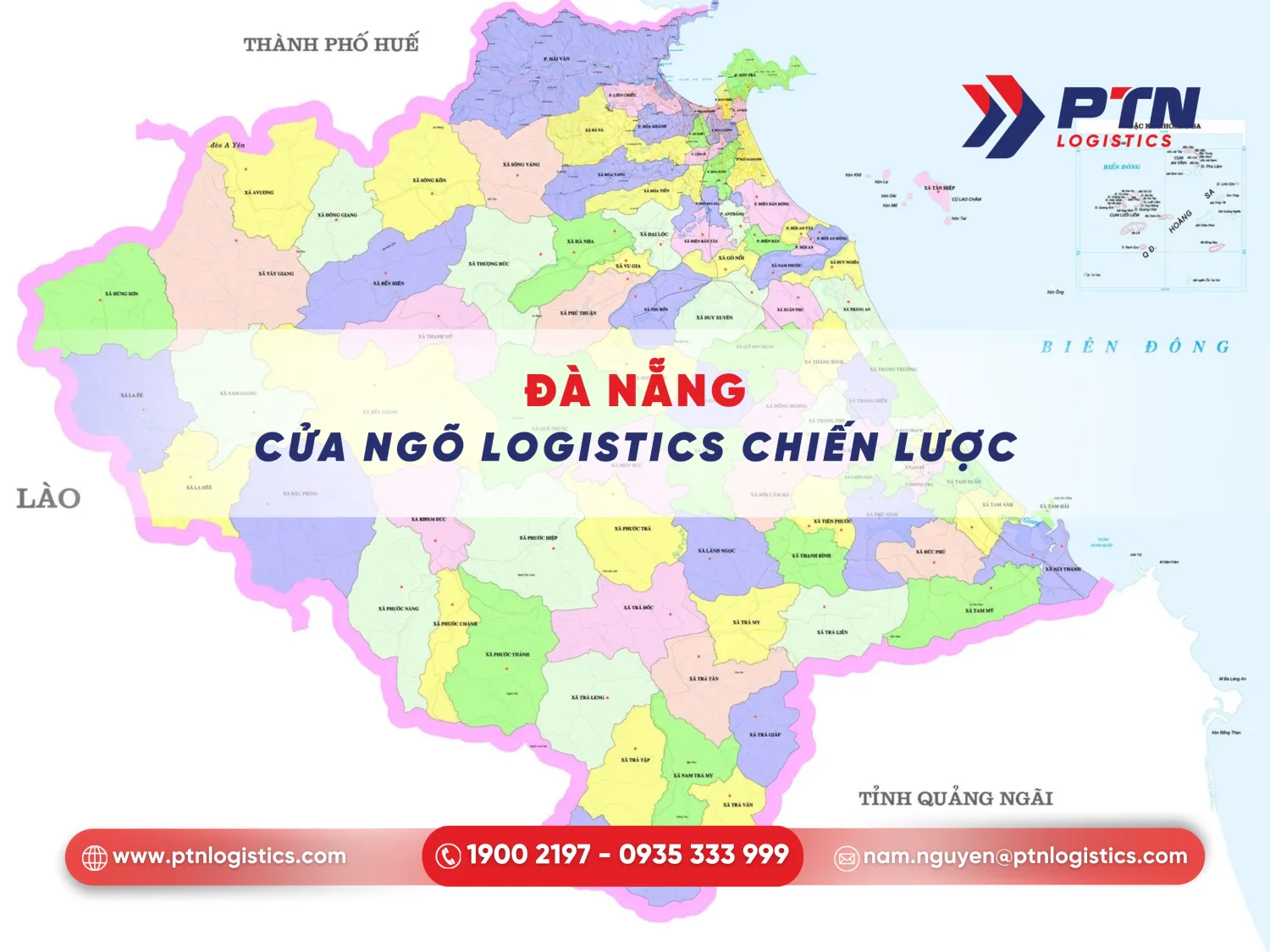 Vị thế chiến lược của Đà Nẵng trong Logsitics 