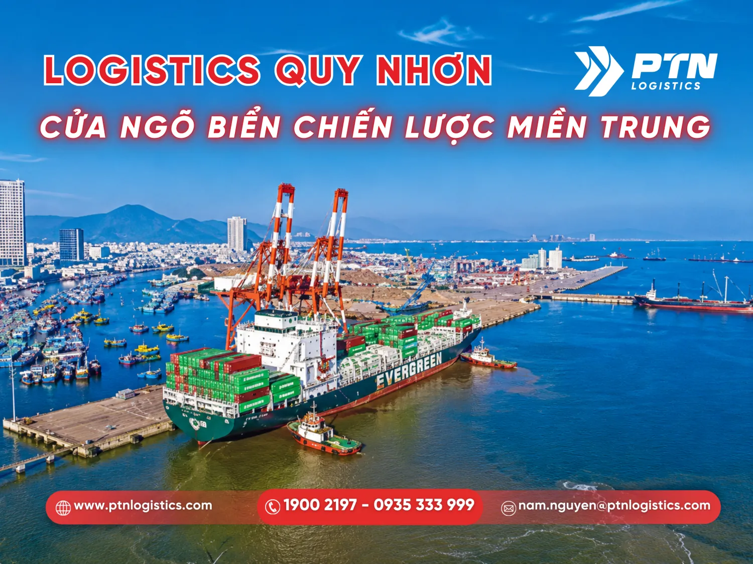 Vị trí của Quy Nhơn trong chuỗi cung ứng miền trung