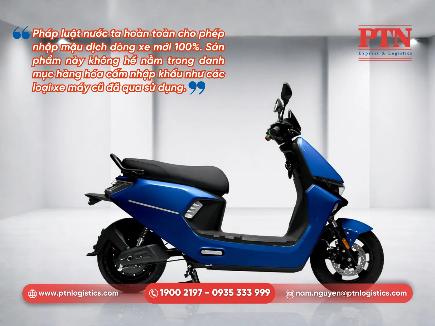 Xe máy có thuộc danh mục cấm nhập khẩu không?