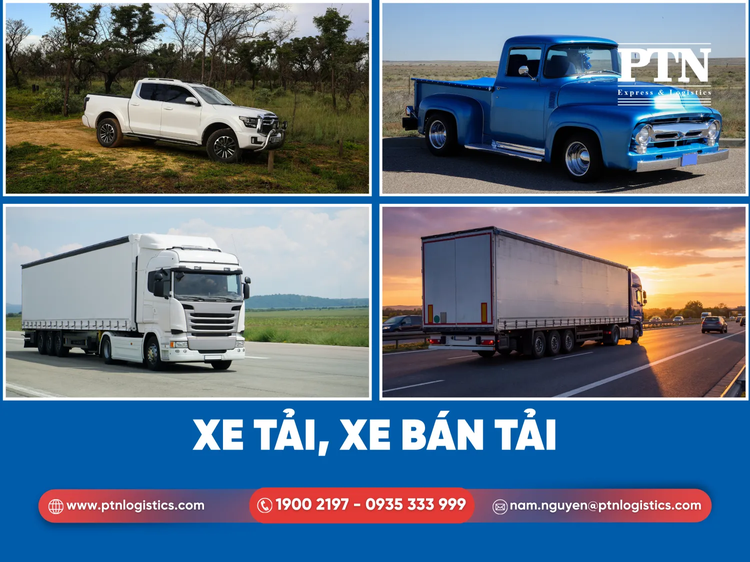 Xe tải, xe bán tải