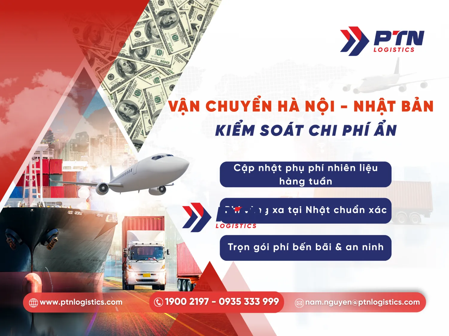 Yếu tố ảnh hưởng đến chi phí vận chuyển