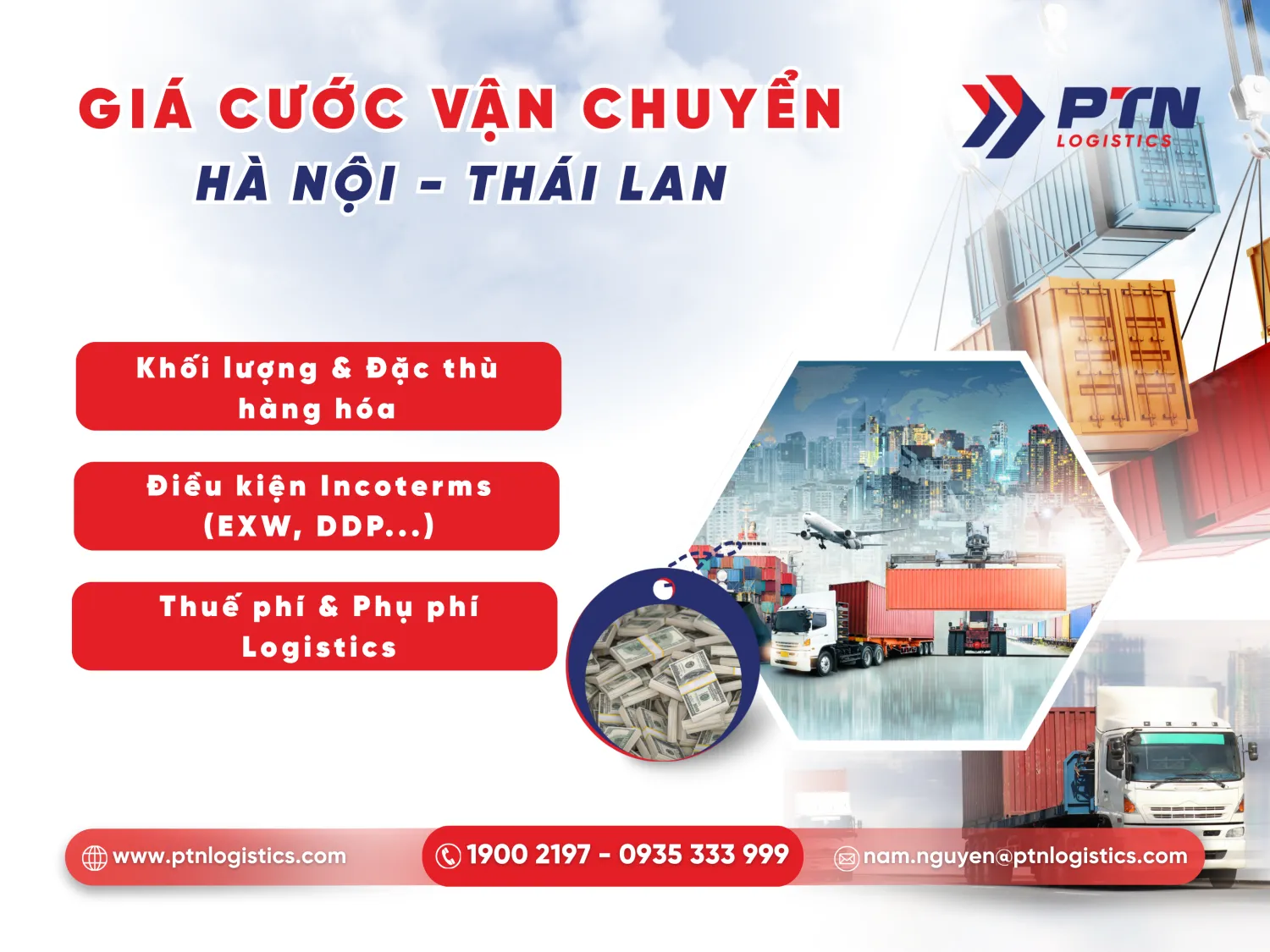 Yếu tố ảnh hưởng đến giá cước