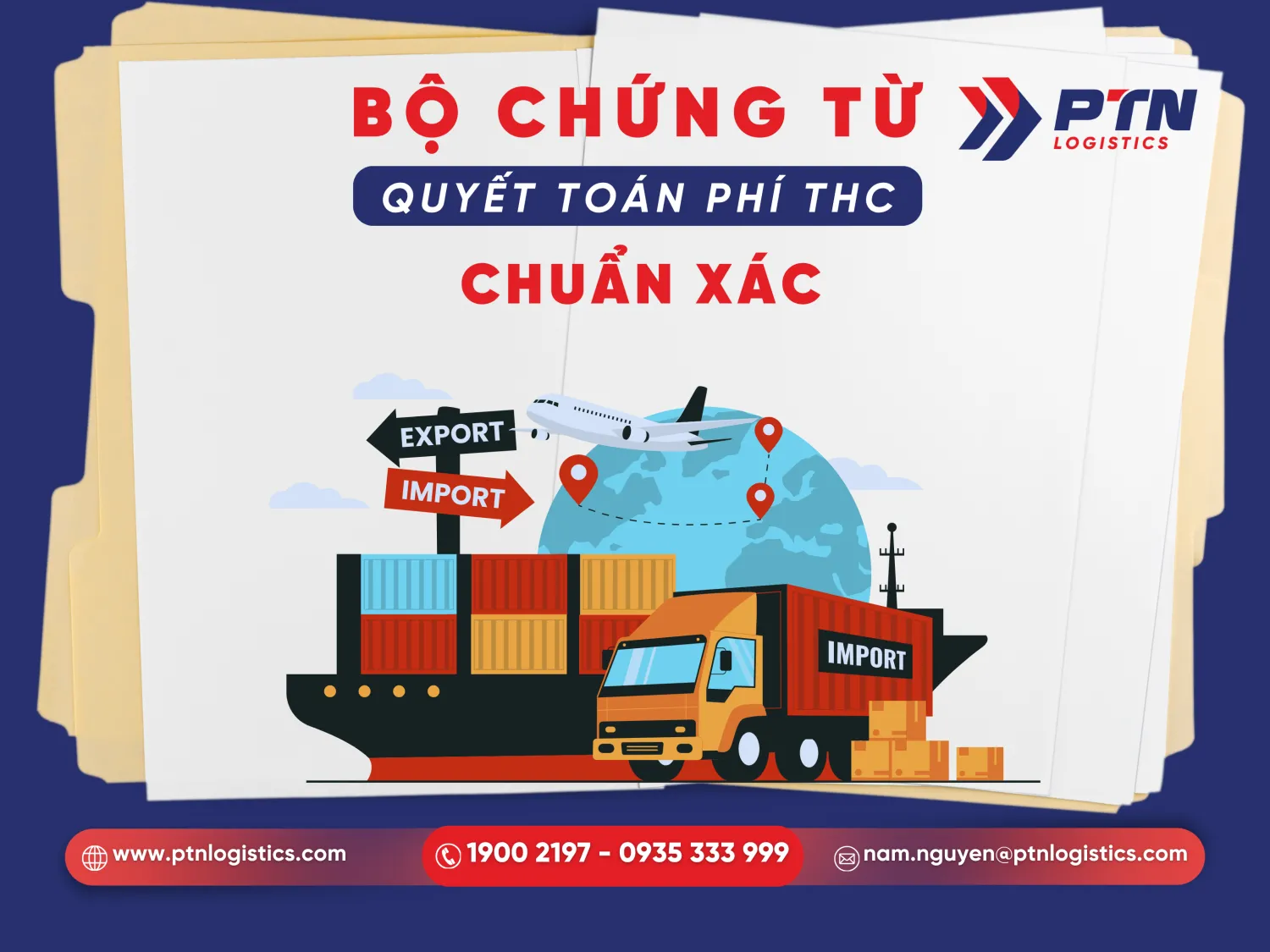 Các chứng từ liên quan đến THC khi làm thủ tục hải quan