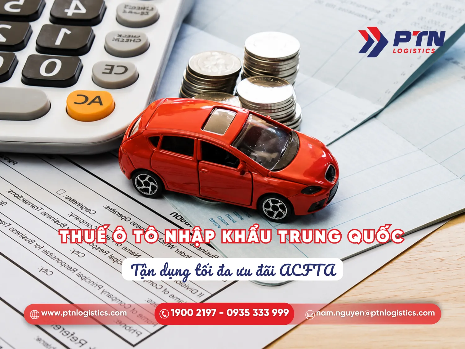 Các loại thuế áp dụng cho xe nhập khẩu Trung Quốc