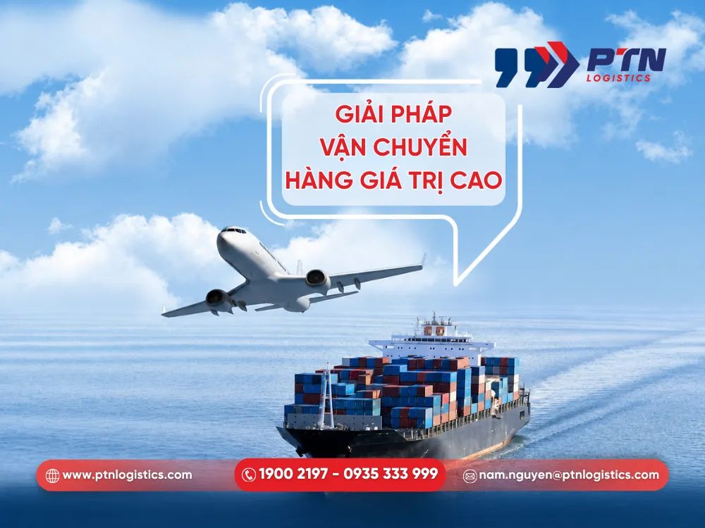 Chi phí logistics và thuế giữa hàng không và đường biển