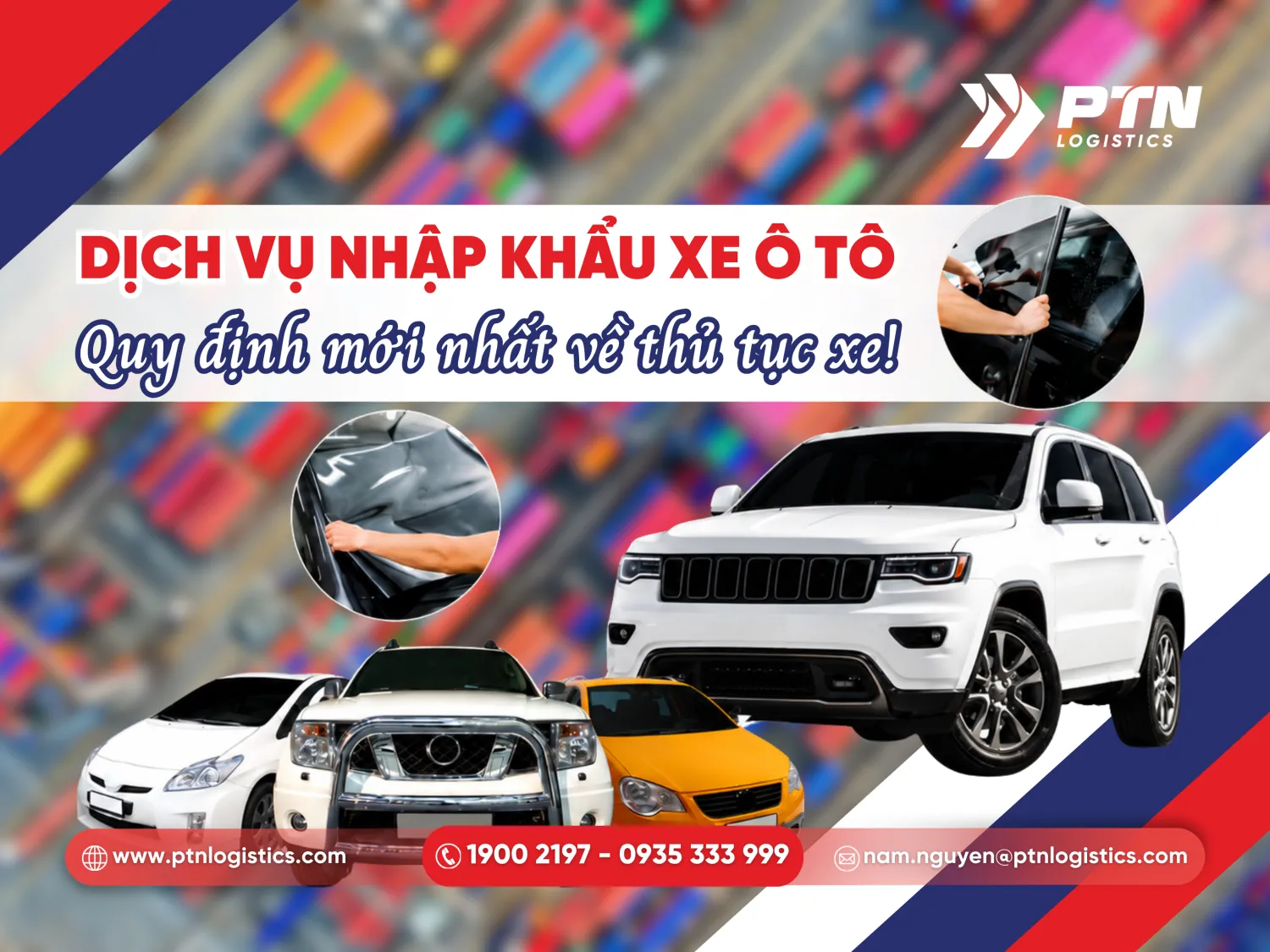 Dịch vụ nhập khẩu xe ô tô