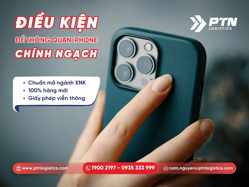 Điều kiện để được phép nhập khẩu Iphone