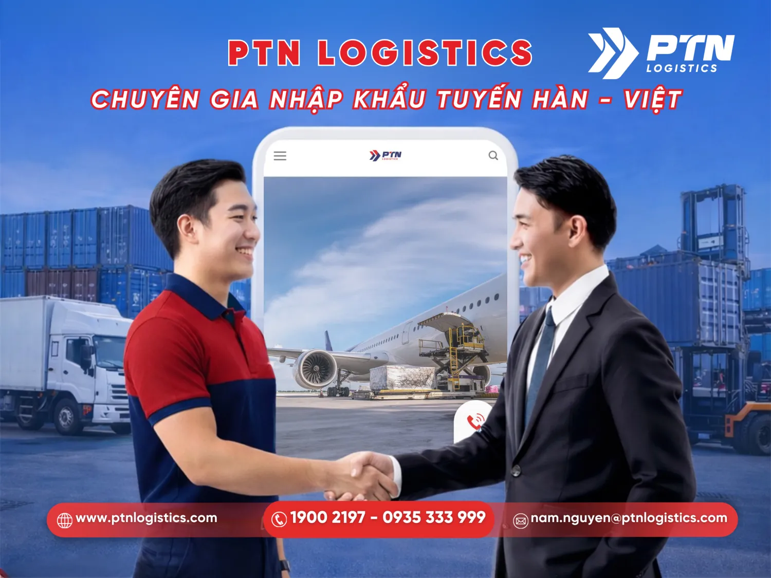 Đối tác vận chuyển uy tín từ Hàn Quốc về Việt Nam