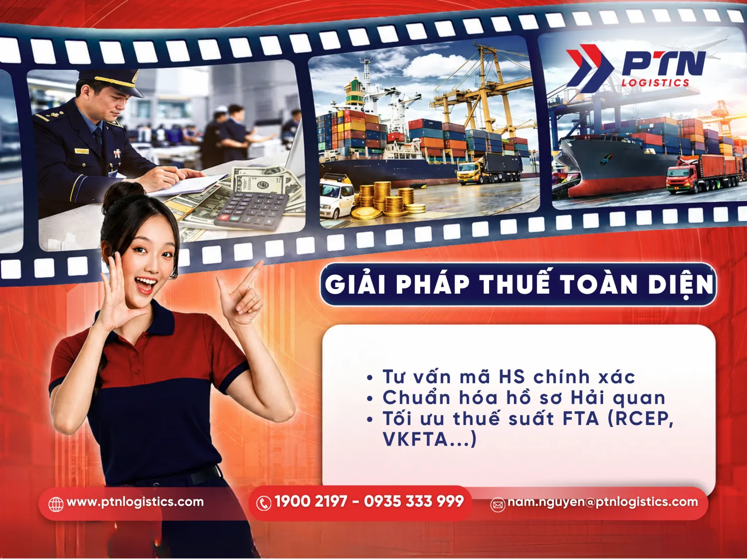 Giải pháp tối ưu thuế nhập khẩu cùng PTN Logistics