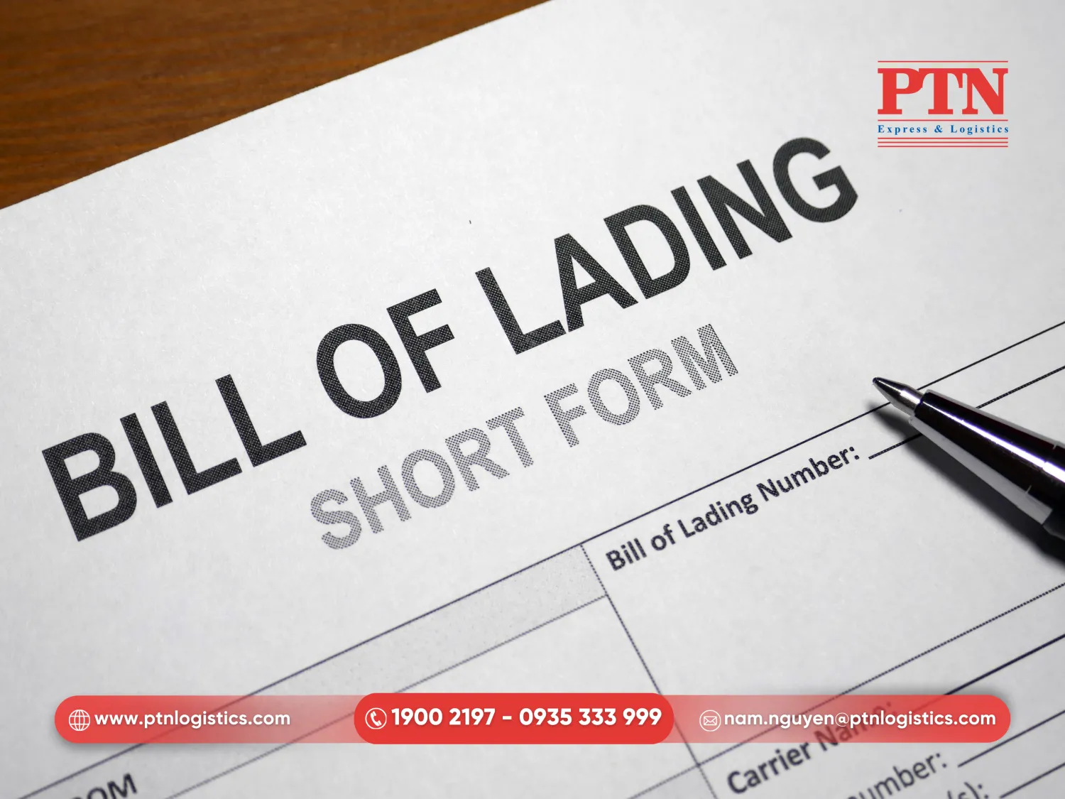Lưu ý về Bill of Lading