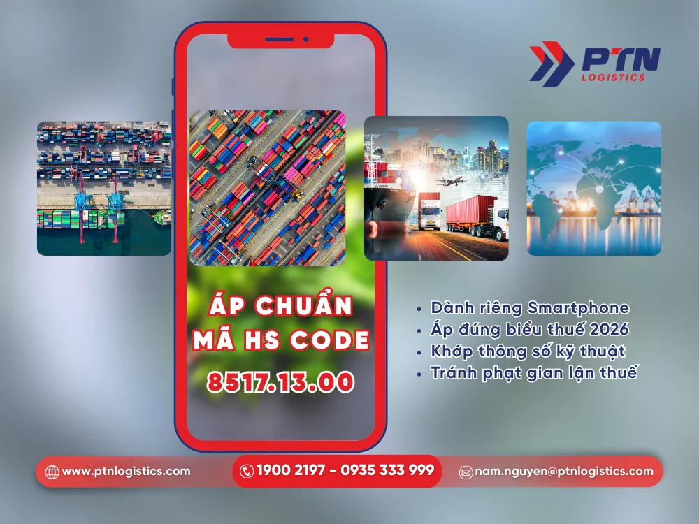 Mã HS Code cho dòng điện thoại thông minh