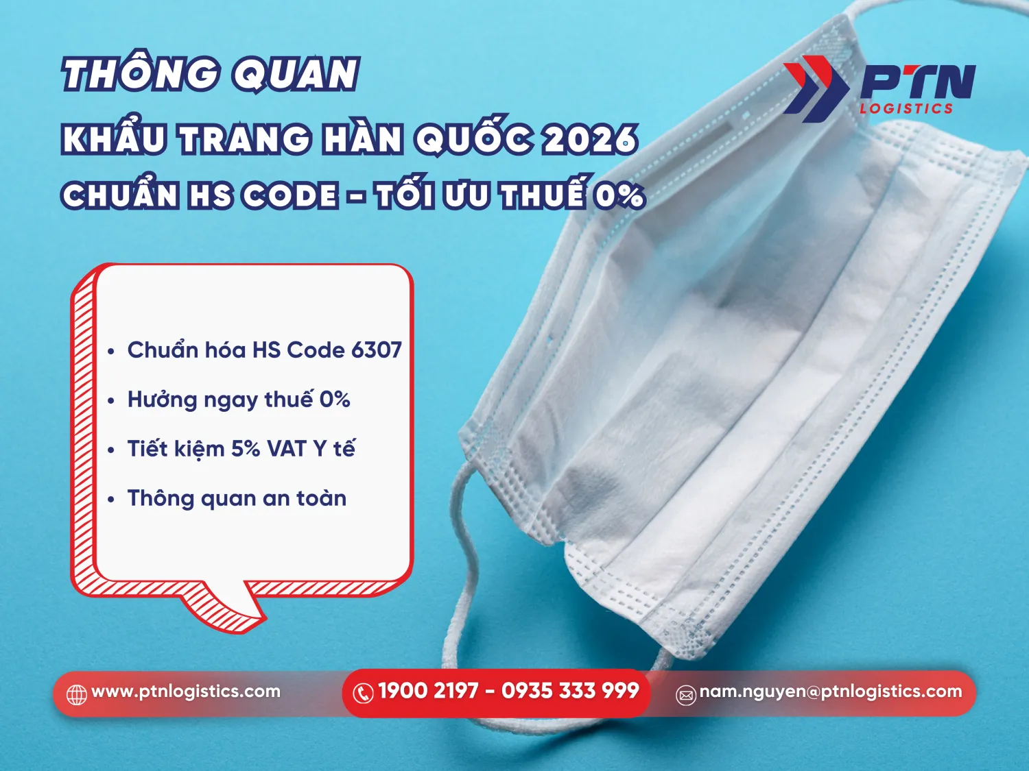 Mã HS và chính sách thuế nhập khẩu khẩu trang