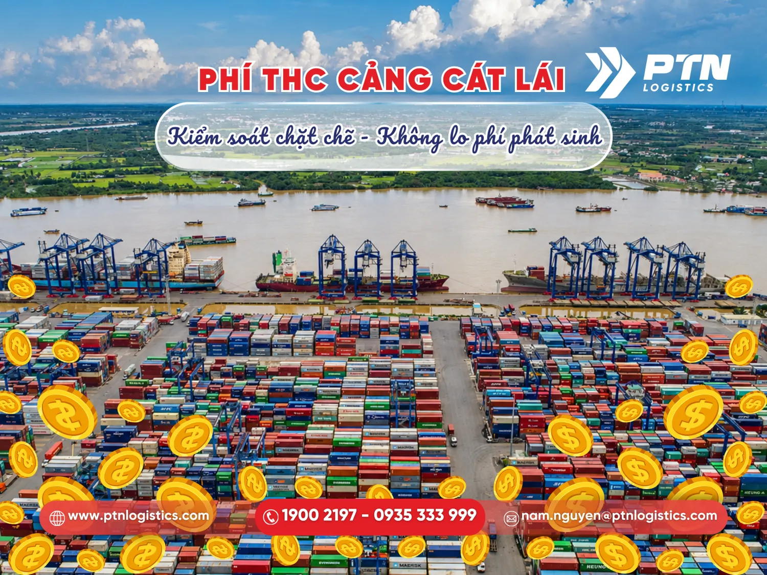 Phí THC cảng Cát Lái