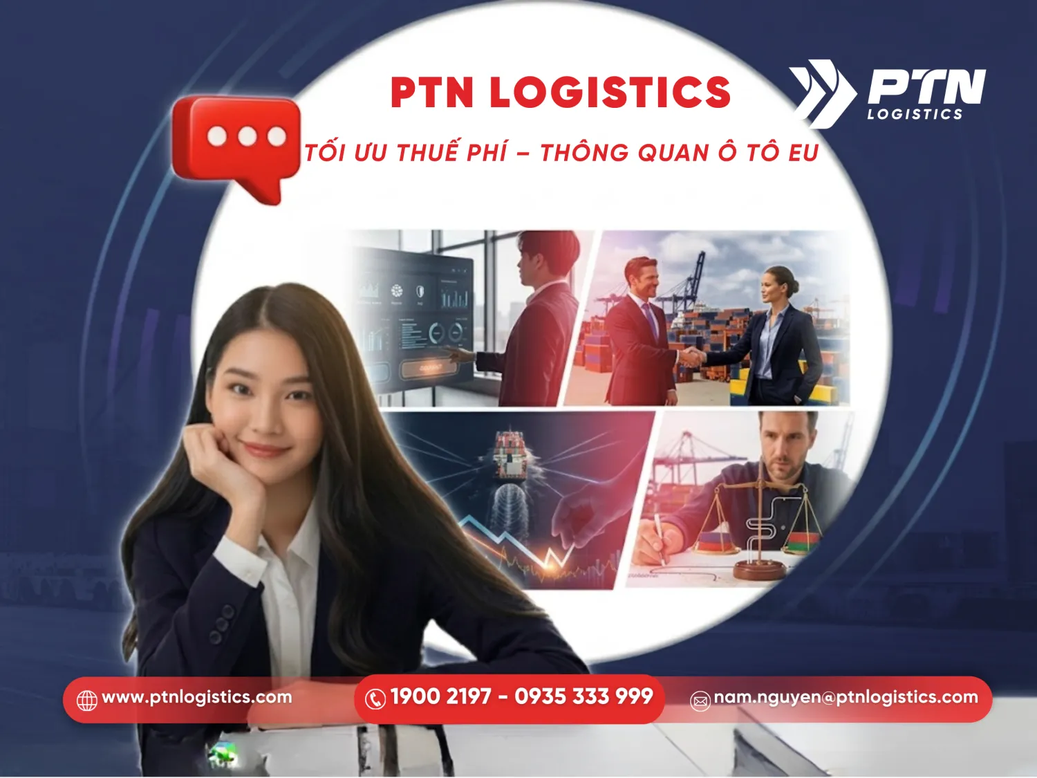 PTN Logistics hỗ trợ tư vấn thủ tục và thuế